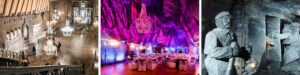 Imagine an underground gala dinner in Wieliczka Salt Mine