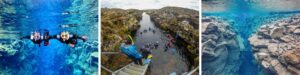 Discover Iceland underwater and swim between two continents